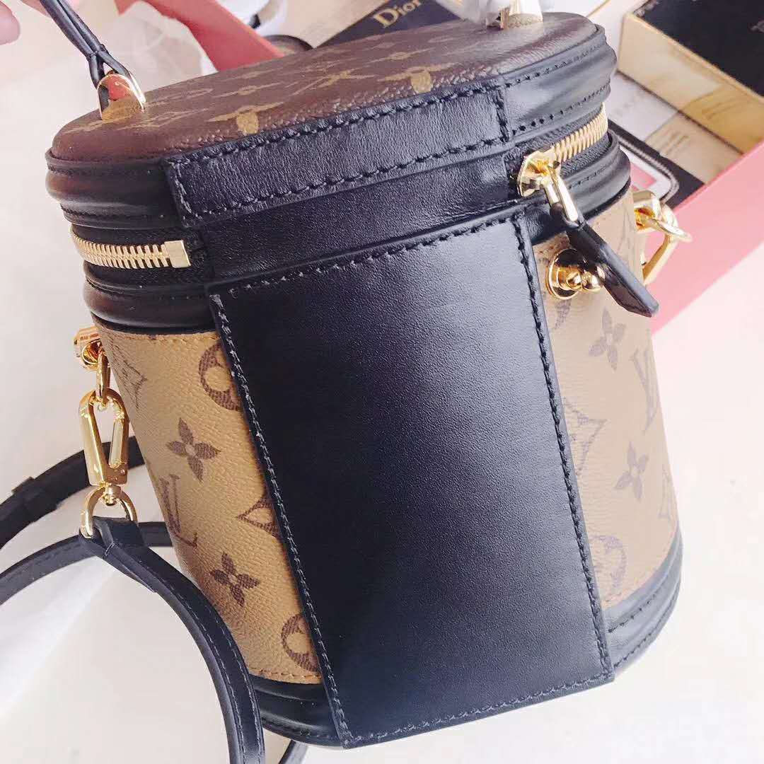 Top Grade Lady Reverse Canvas Coated Real Leather Cannes Bag Women Shoulder  Bag M43986 Beauty Cannes Case Cosmetic From Dhgate1caitou2, $17.31