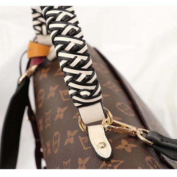 Louis Vuitton LV Women Cluny MM Handbag in Monogram Canvas-Brown (7)