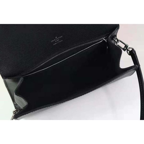 Louis Vuitton LV Women Cléry Pochette Bag in Epi Grained Cowhide Leather-Black (10)