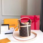 Louis Vuitton LV Women Duffle Bag in Monogram Coated Canvas-Brown - Image 4