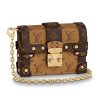 Louis Vuitton LV Women Essential Trunk Bag in Monogram Coated Canvas-Chocolate