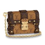 Louis Vuitton LV Essential Trunk Bag Dam i Monogrambelagd Canvas - Choklad