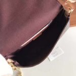 Louis Vuitton LV Women Favorite MM Clutch in Monogram Coated Canvas-Brown - immagine 11