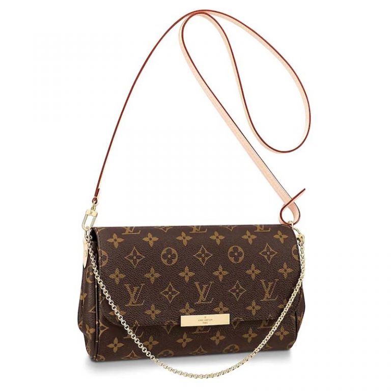 Louis Vuitton LV Women Flore Chain Wallet in Monogram Coated Canvas and ...