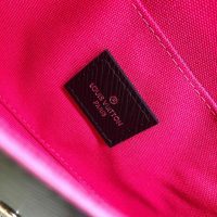 Louis Vuitton LV Women Félicie Pochette Bag in Elegant Black Leather