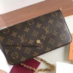 Louis Vuitton LV Women Félicie Pochette Bag in Monogram Canvas-Brown - immagine 2