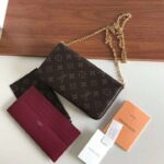 Louis Vuitton LV Women Félicie Pochette Bag in Monogram Canvas-Brown - immagine 4