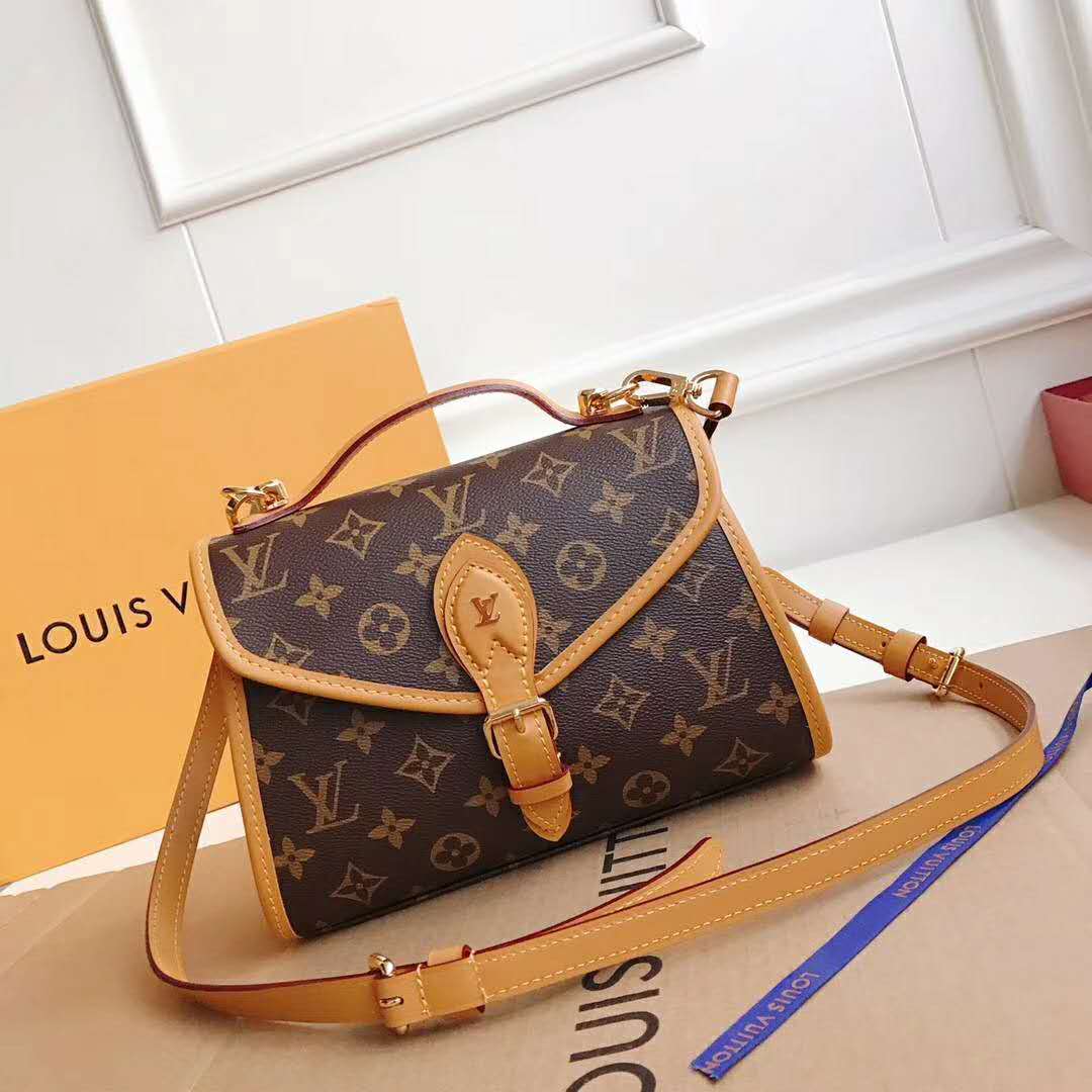 Louis Vuitton Ivy Monogram Brown in Coated Canvas with Gold-tone - US