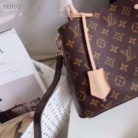 Louis Vuitton LV Women Montaigne BB Bag in Iconic Monogram Canvas-Brown (1)