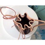 Louis Vuitton LV Women Nano Noé Bucket Bag in Monogram Coated Canvas-Brown - immagine 6