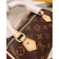 Louis Vuitton LV Women Nano Speedy Bag in Monogram Coated Canvas-Brown (6)