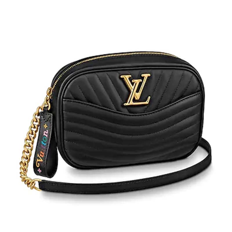 Louis Vuitton LV Women New Wave Camera Bag in Quilted Calf Leather - LULUX