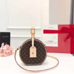 Louis Vuitton LV Women Petite Boite Chapeau in Coated Monogram Canvas-Brown – Bild 2