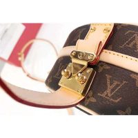 Louis Vuitton LV Women Petite Boite Chapeau in Coated Monogram Canvas-Brown (1)