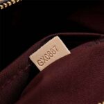 Louis Vuitton LV Women Rivoli MM Handbag in Monogram Coated Canvas-Brown - immagine 10