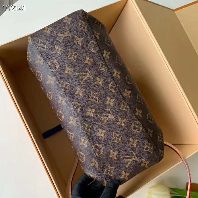 Louis Vuitton Brown Monogram Coated Canvas Rivoli PM Gold Hardware