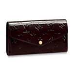 Louis Vuitton LV Damen Sarah Geldbörse aus Monogramm-Vernis-Lackkalb
