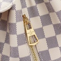 Louis Vuitton LV Women Sperone BB Backpack in Damier Azur Canvas-Beige