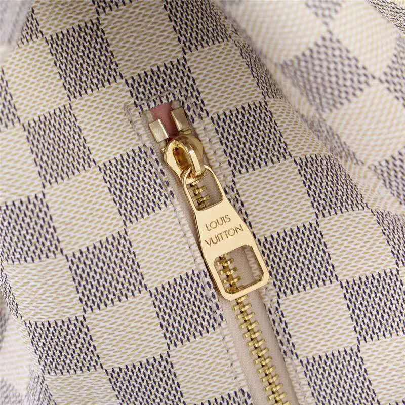 Louis Vuitton LV Women Sperone Backpack in Damier Azur Canvas-Grey - LULUX