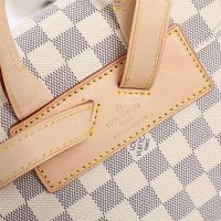 Louis Vuitton LV Women Sperone Backpack in Damier Azur Canvas-Beige (10)