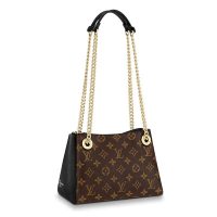 Louis Vuitton LV Women Surene BB Handbag in Monogram Canvas and Grained Calf Leather-Pink