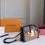 Louis Vuitton LV Women Trunk Clutch Handbag in Monogram and Monogram Reverse Canvas - Image 7