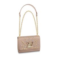 Louis Vuitton LV Women Twist MM Chain Bag in Epi Leather-Sandy (1)