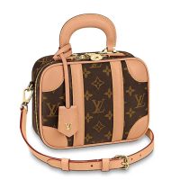 Louis Vuitton LV Women Valisette BB Handbag in Monogram Canvas-Brown (10)