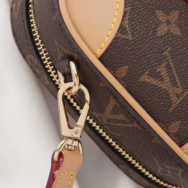 Louis Vuitton LV Women Valisette BB Handbag in Monogram Canvas-Brown (7)