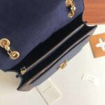 Louis Vuitton LV Women Victoire Chain Bag in Monogram Coated Canvas-Navy - immagine 10