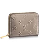 Louis Vuitton LV Women Zippy Coin Purse in Monogram Vernis Patent Calf Leather-Sandy