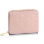 Louis Vuitton LV Women Zippy Coin Purse in Monogram Vernis Patent Calf Leather-Pink
