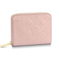 Louis Vuitton LV Women Zippy Coin Purse in Monogram Vernis Patent Calf Leather-Red