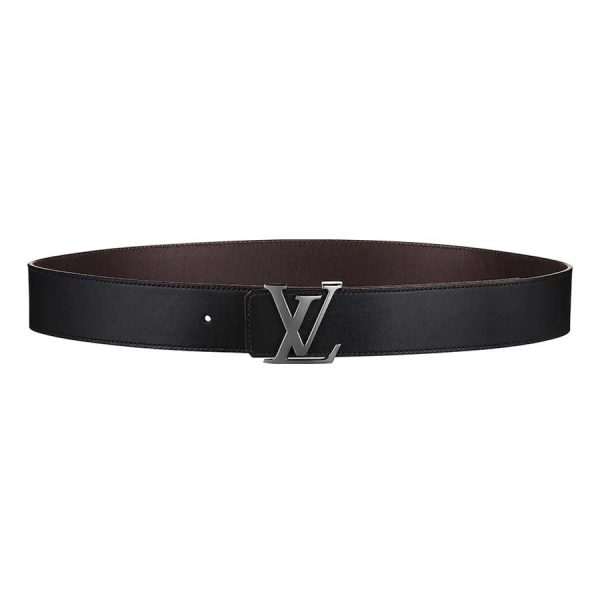 Louis Vuitton Men LV 40mm Reversible Belt in Leather-Black - LULUX