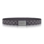 Louis Vuitton Men LV Neo Inventeur Reversible 40mm Belt in Monogram Canvas-Grey