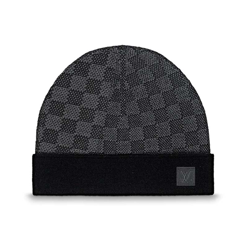 Louis Vuitton Damier Petit Damier Hat nm, Grey, One Size