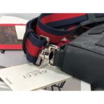 Gucci GG Men GG Black Small Messenger Bag Supreme Canvas - immagine 8