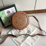 Gucci GG Unisex Disney x Gucci Round Shoulder Bag-Brown - Image 2