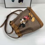 Gucci GG Unisex Disney x Gucci Small Bucket Bag GG Supreme Canvas - Image 5