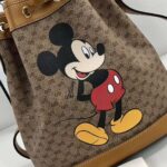 Gucci GG Unisex Disney x Gucci Small Bucket Bag GG Supreme Canvas - Image 6