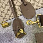 Gucci GG Unisex Ophidia GG Medium Carry-On Duffle-Brown - Imagen 6