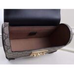 Gucci GG Women Padlock GG Small Bamboo Shoulder Bag Beige - Image 7