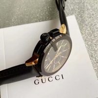 Gucci Men G-Chrono Watch 44mm-Black