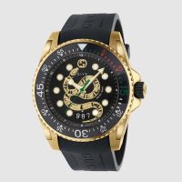 Gucci Men Gucci Dive Watch 45mm-Black