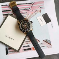 Gucci Men Gucci Dive Watch 45mm-Black