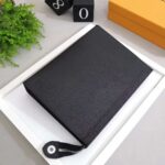 Louis Vuitton LV Men Pochette Voyage in Deep-Dyed Taiga Leather – Image 3