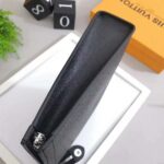 Louis Vuitton LV Men Pochette Voyage in Deep-Dyed Taiga Leather – Image 5