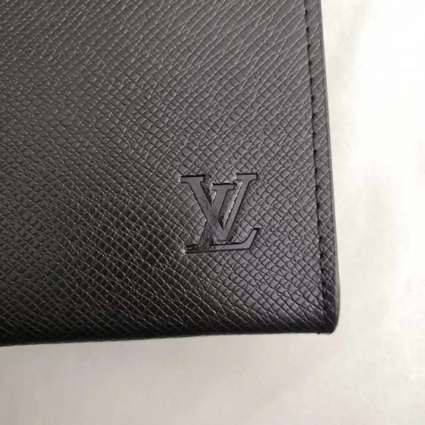 Louis Vuitton LV Men Pochette Voyage in Deep-Dyed Taiga Leather (4)