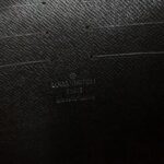 Louis Vuitton LV Men Pochette Voyage in Deep-Dyed Taiga Leather – Image 10