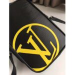 Louis Vuitton LV Unisex Danube PM Bag Black Epi Leather - Image 3